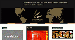 Desktop Screenshot of casafabio.com